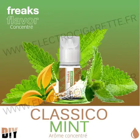 Classico Mint - Freaks - 30 ml - Arôme concentré DiY