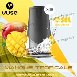 2 x Capsules Vype ePen 3 Pro Mangue Tropicale - Vuse - Sel de nicotine