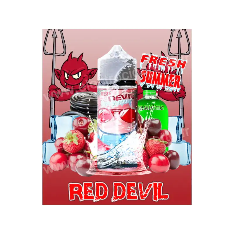 E-Liquide Gourmand Red Devil Fresh Summer  - Avap - ZHC 90 ml