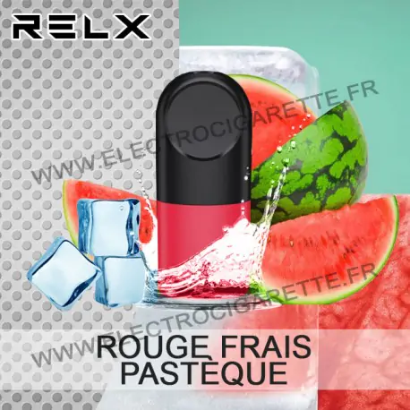 Cartouche Pod Pré-remplis - Rouge Frais - Pastèque - Relx