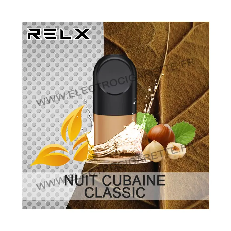Cartouche Pod Pré-remplis - Nuit Cubaine - Classic - Relx