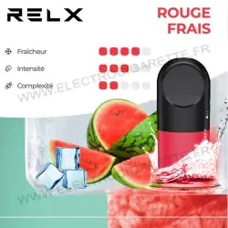 Cartouche Pod Pré-remplis - Rouge Frais - Pastèque - Infos - Relx