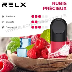 Cartouche Pod Pré-remplis - Rubis Précieux - Framboise - Infos - Relx