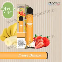 Fraise Banane - Ma petite vape - Vape Pen - Cigarette jetable