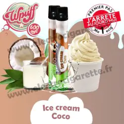 Ice Cream Coco - Wpuff - Vape Pen - Cigarette jetable