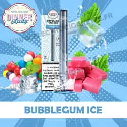 Bubblegum Ice - Dinner Lady - Vape Pen - Cigarette jetable