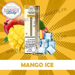 Mango Ice - Dinner Lady - Vape Pen - Cigarette jetable