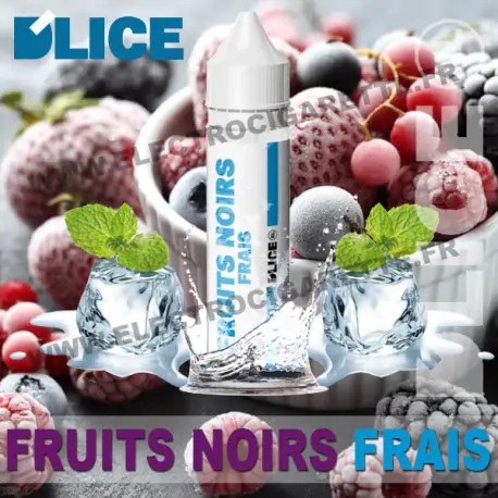 Fruits Noirs Frais XL - DLice - ZHC 50 ml