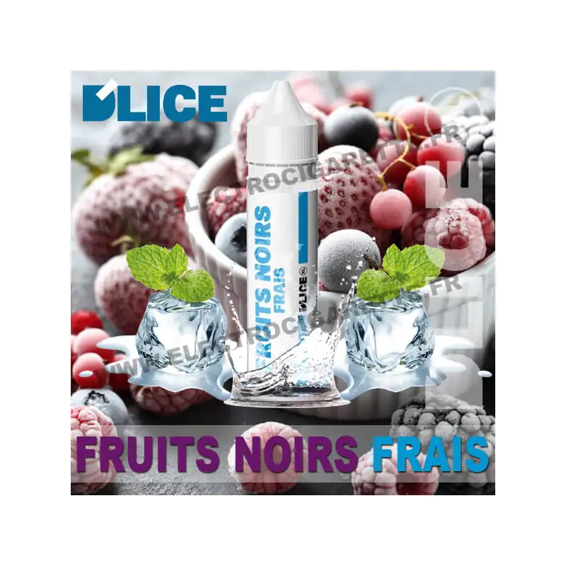 Fruits Noirs Frais XL - DLice - ZHC 50 ml