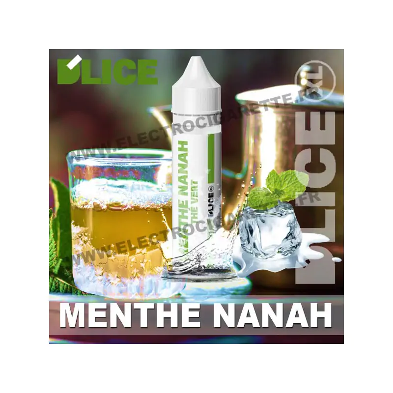 Menthe Nanah Thé Vert XL - DLice - ZHC 50 ml