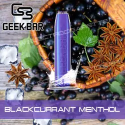 Blackurrant Menthol - Geek Bar - Geek Vape - Vape Pen - Cigarette jetable