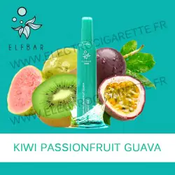 Kiwi Passionfruit Guava - Elf Bar CR500 - Vape Pen - Cigarette jetable