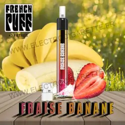 Banane Fraise - French Puff - French Lab - Vape Pen - Cigarette jetable