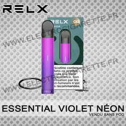 Cigarette électronique Essential - Relx - Couleur Violet Néon