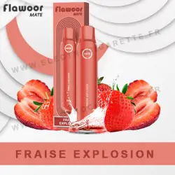 Fraise Explosion - Flawoor Mate - Vape Pen - Cigarette jetable