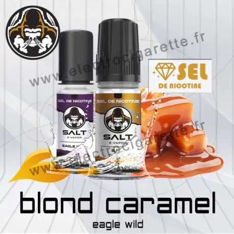 Blond Caramel (ex Eagle Wild) - Salt E-vapor - Aux Sels de Nicotine