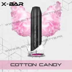 Cotton Candy - X-Bar - Vape Pen - Cigarette jetable