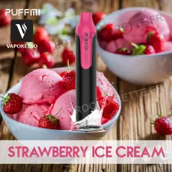 Strawberry Ice Cream - Puffmi DP500 - Vaporesso - Vape Pen - Cigarette jetable