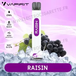 Raisin - A2 - Vapirit - Vape Pen - Cigarette jetable