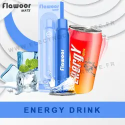Energy Drink - Flawoor Mate - Vape Pen - Cigarette jetable