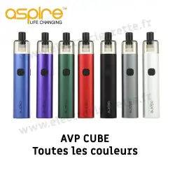 Kit AVP Cube Pod - 1300mah - 3.5ml - Aspire - Toutes les couleurs