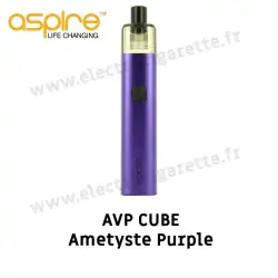 Kit AVP Cube Pod - 1300mah - 3.5ml - Aspire - Couleur Ametyste Purple