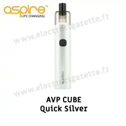 Kit AVP Cube Pod - 1300mah - 3.5ml - Aspire - Couleur Quick Silver