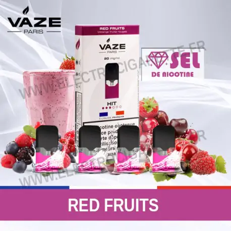 Fruits Rouges 'Red Fruits' - 4 x Vaze Pod Pré-remplie - Vaze Pod