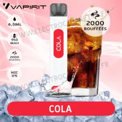Cola - 2000 Puffs - Vapirit - Cigarette jetable
