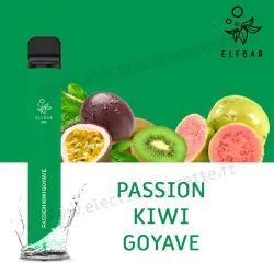 Passion Kiwi Goyave - Elf Bar 600 - 550mah 2ml - Vape Pen - Cigarette jetable