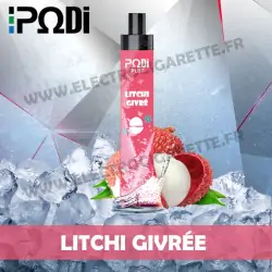Litchi Givré - PodiPuff - Podissime - Cigarette jetable