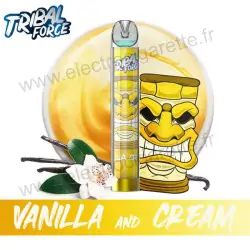 Vanilla and Cream - Tribal Force - Vape Pen - Cigarette jetable