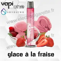 Glace à la Fraise - Vapi One - Savourea - 500mah 2ml - Vape Pen - Cigarette jetable