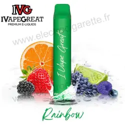 Rainbow - I Vape Great Plus - IVG - Puff Vape Pen - Cigarette jetable
