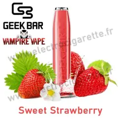 Sweet Strawberry - Geek Bar - Geek Vape - Vampire Vape - Vape Pen - Cigarette jetable