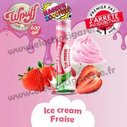 Ice Cream Strawberry - Wpuff Magnum - Vape Pen - Cigarette jetable