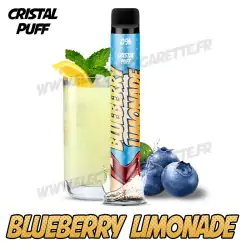 Blueberry Limonade - Cristal Puff - Vape Pen - Cigarette jetable