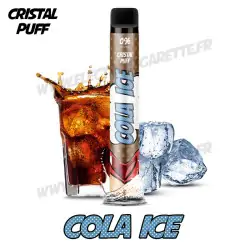 Cola Ice - Cristal Puff - Vape Pen - Cigarette jetable