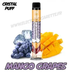 Mango Grapes - Cristal Puff - Vape Pen - Cigarette jetable