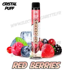 Red Berries - Cristal Puff - Vape Pen - Cigarette jetable