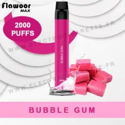 Bubble Gum - Flawoor Max - 2000 Puffs - Vape Pen - Cigarette jetable