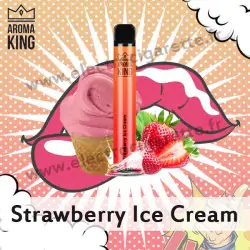 Strawberry Ice Cream - Barbe à papa - Aroma King - Vape Pen - Cigarette jetable