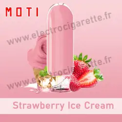 Strawberry Ice Cream - Moti Pop - Moti - Vape Pen - Cigarette jetable