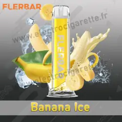 Banane Ice - Banane - FlerBar - Puff Vape Pen - Cigarette jetable