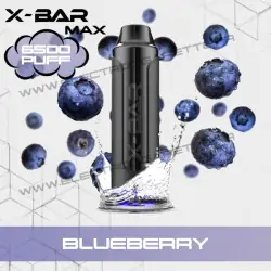 Blueberry - X-Bar Max - Vape Pen - Cigarette jetable