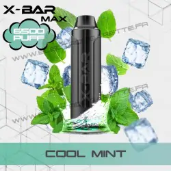 Cool Mint - X-Bar Max - Vape Pen - Cigarette jetable