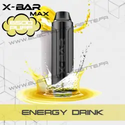 Energy Drink - X-Bar Max - Vape Pen - Cigarette jetable