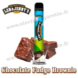 Chocolate Fudge Brownie - Len and Jenny's - Vape Pen - Cigarette jetable