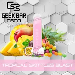 Tropical Skittles Blast - Geek Bar C600 - Geek Vape - Vape Pen - Cigarette jetable