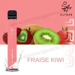 Fraise Kiwi - Elf Bar 1500 - 850mah 4.8ml - Vape Pen - Cigarette jetable